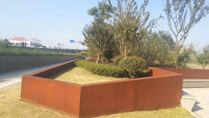 永寿耐候钢挡土墙